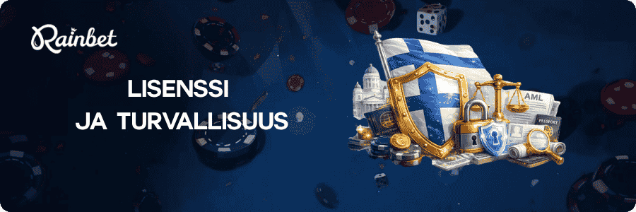 Rainbet Casino lisenssi ja turvallisuus