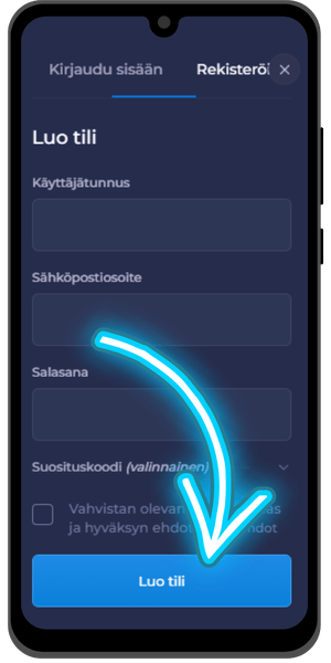 Vahvistus Rainbet