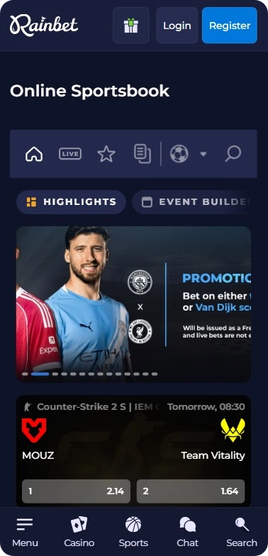 Rainbet livekasino
